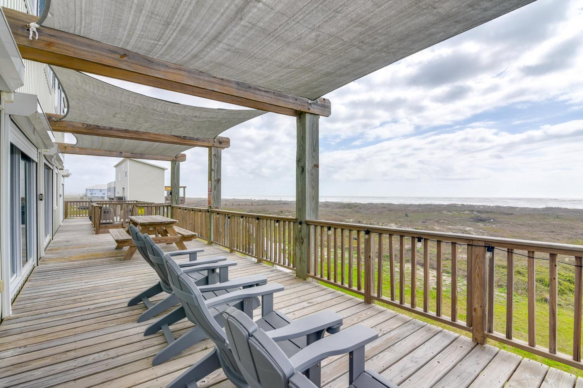 Ocean-View Surfside Home With Boardwalk To Beach! Surfside Beach Dış mekan fotoğraf