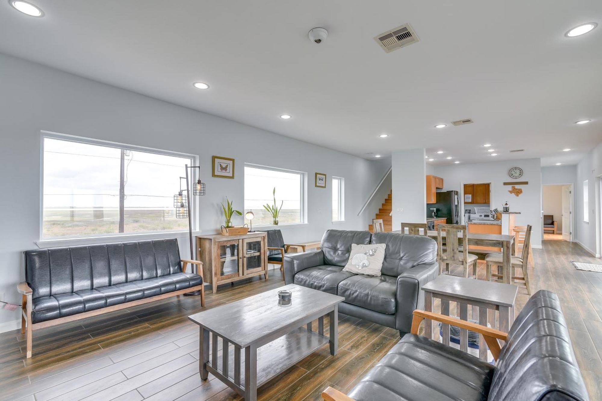 Ocean-View Surfside Home With Boardwalk To Beach! Surfside Beach Dış mekan fotoğraf