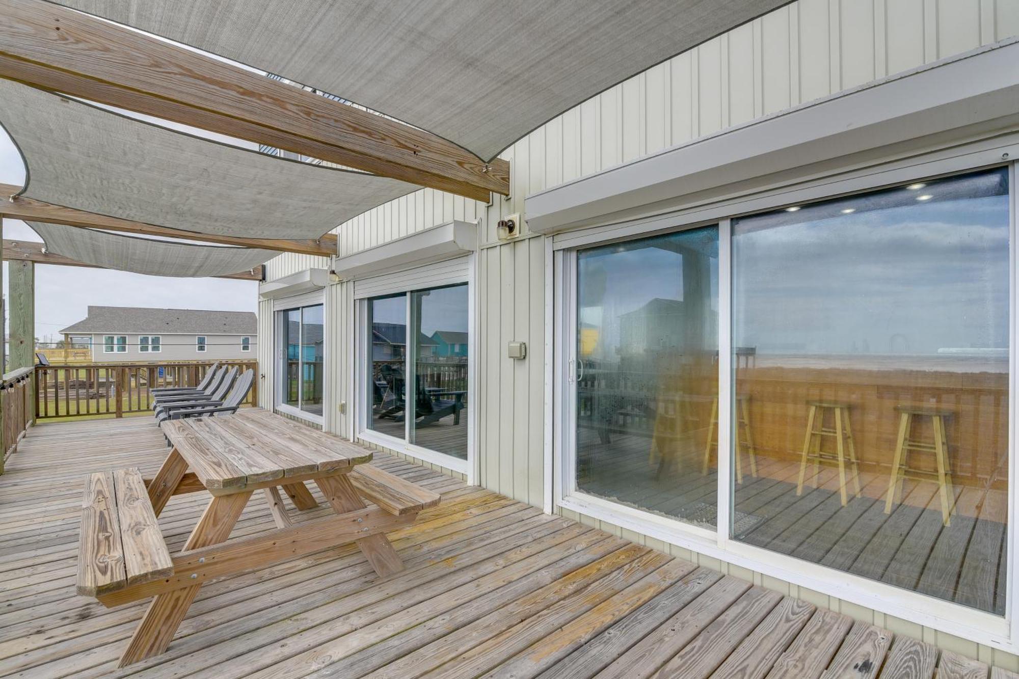 Ocean-View Surfside Home With Boardwalk To Beach! Surfside Beach Dış mekan fotoğraf