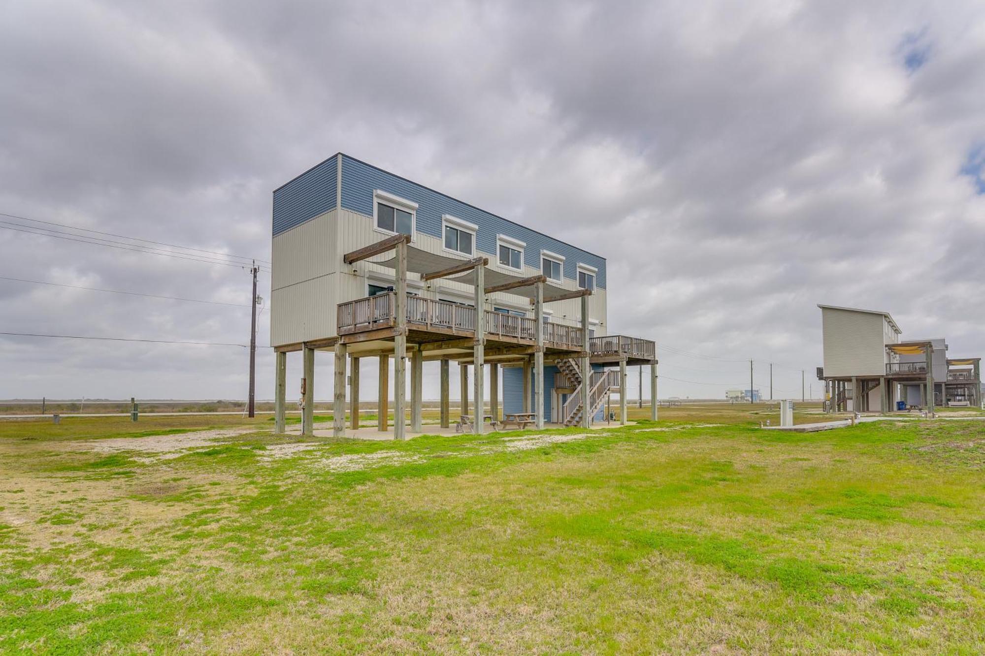 Ocean-View Surfside Home With Boardwalk To Beach! Surfside Beach Dış mekan fotoğraf