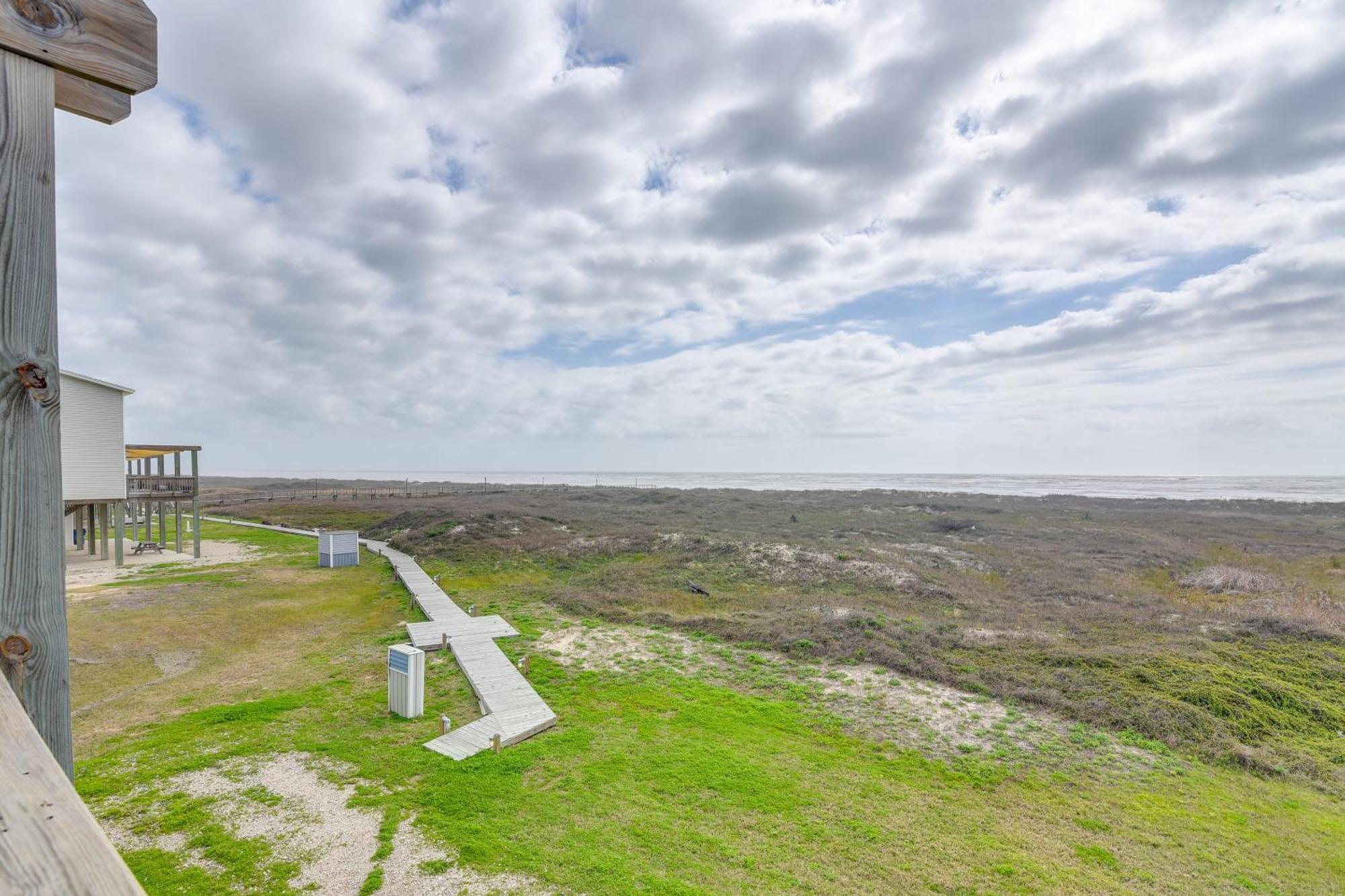 Ocean-View Surfside Home With Boardwalk To Beach! Surfside Beach Dış mekan fotoğraf