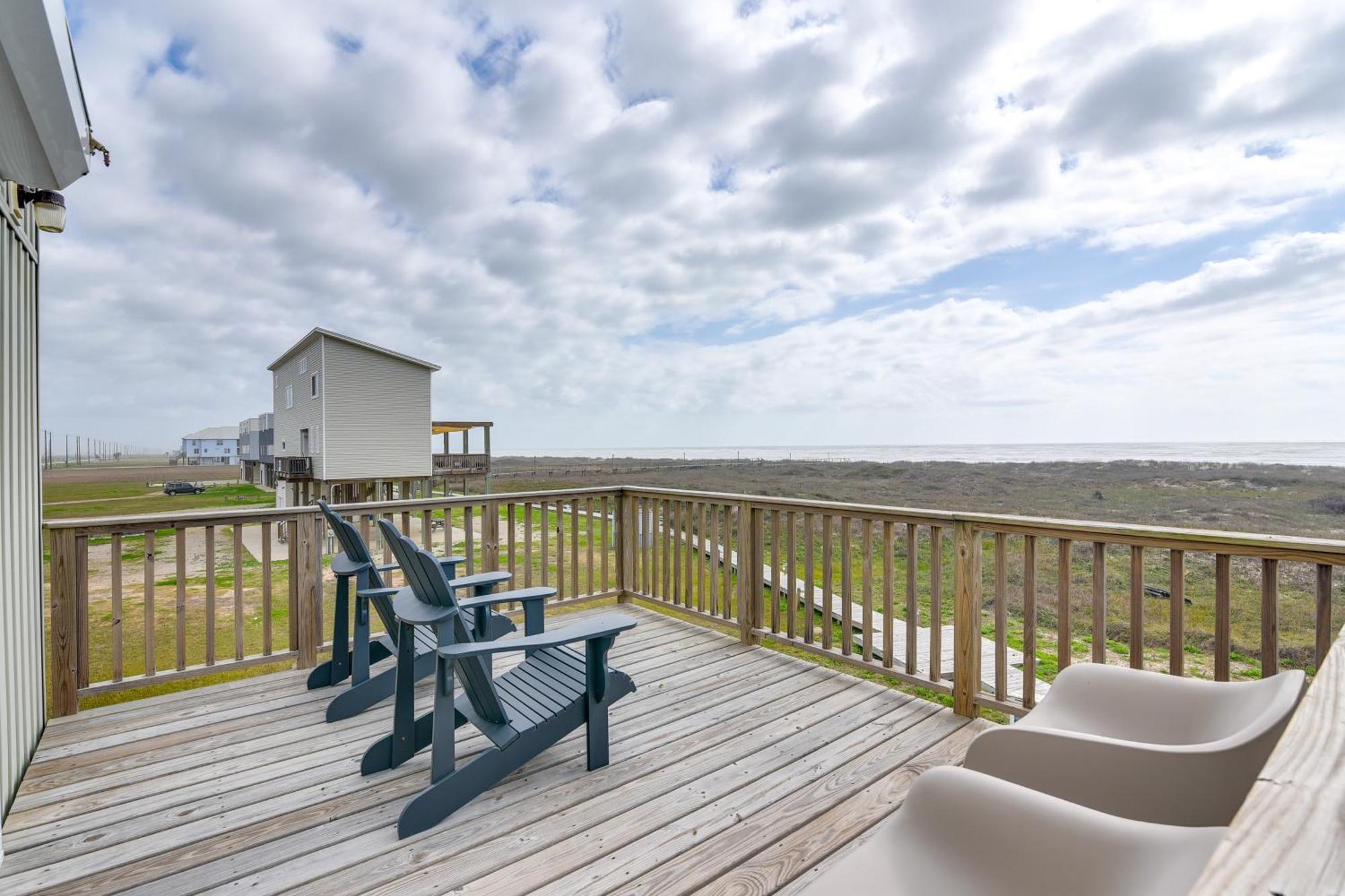Ocean-View Surfside Home With Boardwalk To Beach! Surfside Beach Dış mekan fotoğraf