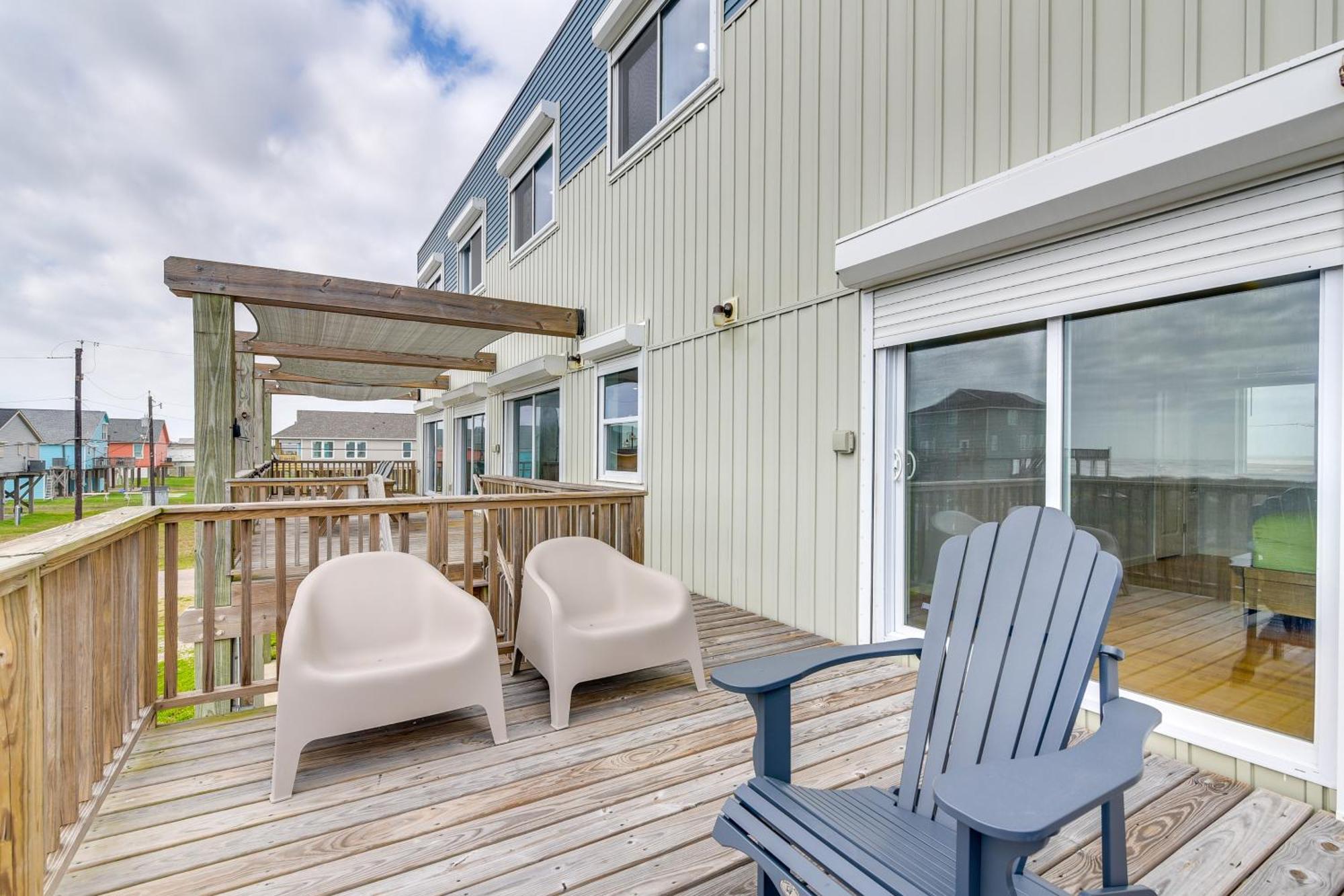 Ocean-View Surfside Home With Boardwalk To Beach! Surfside Beach Dış mekan fotoğraf